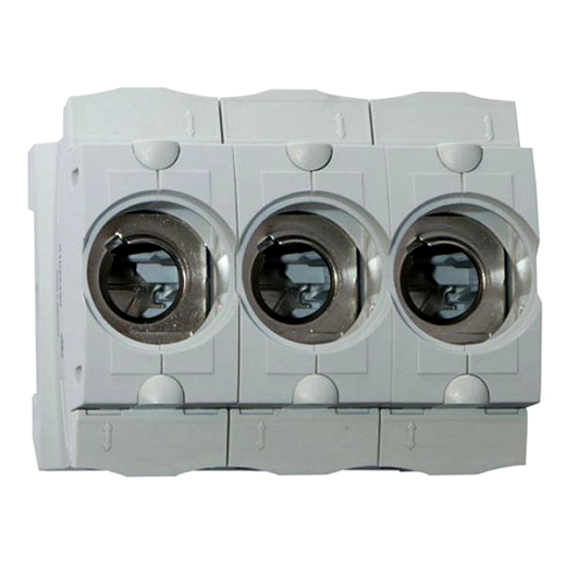 NEOZED-Einbau-SicherungssockelD02 E18 63A 400V 3p