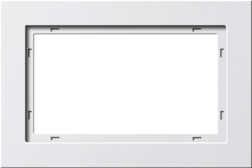 Abdeckrahmen 1,5f Gira E2 Reinwei�