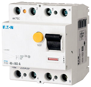 FI 25A/4-pol/100mA A EATON PFIM-25/4/01-A-MW