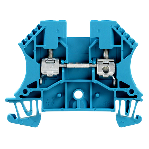 Durchgangs-Reihenklemme, Schraubanschl, 4mm, 800V, 32A