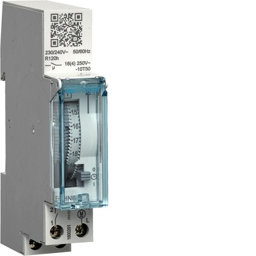 Tagesschaltuhr,1S/16A,1PLE,Gangr,analog