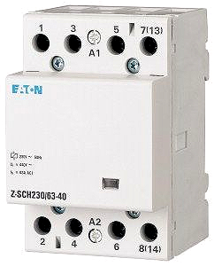 EATON Z-SCH230/63-40 Insta-Schtz 4Schl. 63A/230VAC brummfrei 3TE
