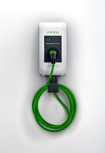 P30a-series EN Type2 3p 6m Cable 22kW-RFID�- GREEN EDITION