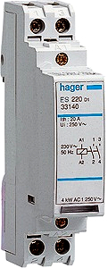 Hager ESC225 Installationsschtze 25A 2S 230V