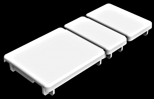 Kunststoff-Endkappe Pro 100 St�ck