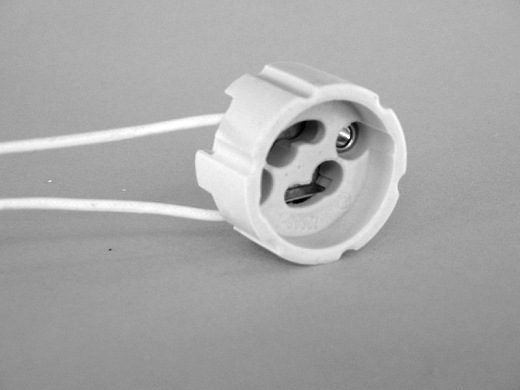 Halogenfassung Hochvolt 220V Gz/Gu10