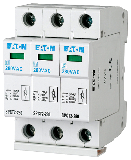 EATON SPCT2-280/3 berspannungsableiter 3pol 280VAC 3x20kA