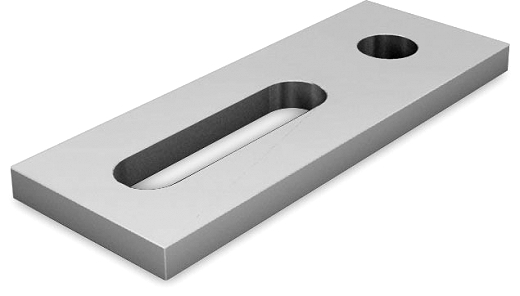 K2 Aluminium Adapterblech M12