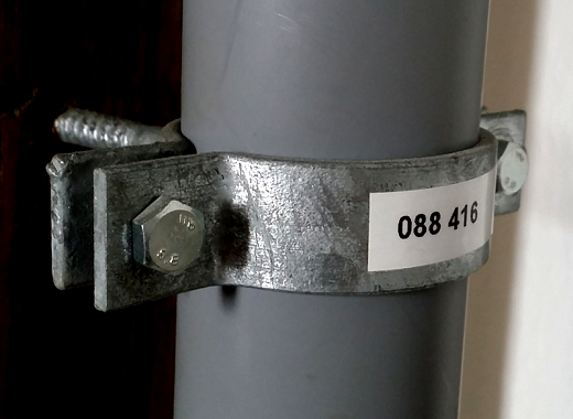 Wiskaschelle Rohr 50 (Nr.2240) PFISTERER WISKASCHELLE