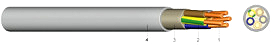 YM-J7X1,5 Mantelleitung Grau Eca KABEL-LEITUNGEN 50m