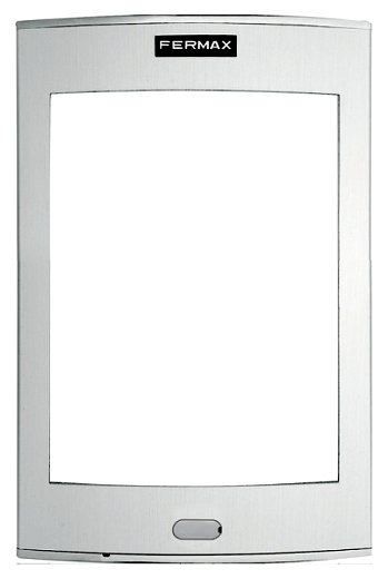 FERMAX F7375 Skyline Rahmen (3xV) silber/chrom, Gr.4