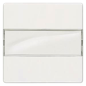 Siemens 5TG6210 Delta I-Sys.Wippe mit Schild titanweiss