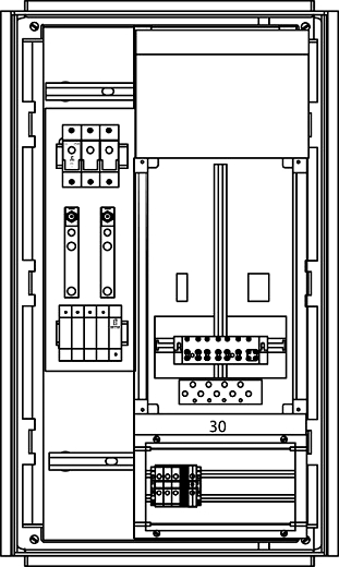 Zhler-Komplettschrank FHZS 1/1SN35 A(3+1)B/C RK UP FZFS0164.35.UP