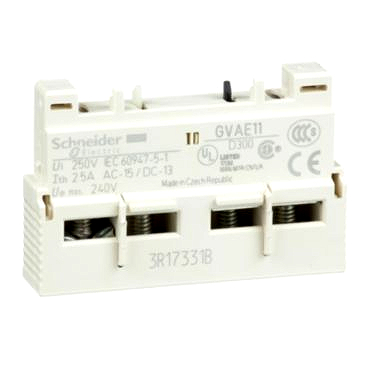 Hilfsschalterblock frontseitigS + �