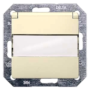 Siemens Delta I-System Steckdose+Deckel+Feld elektrowei 5UB1902