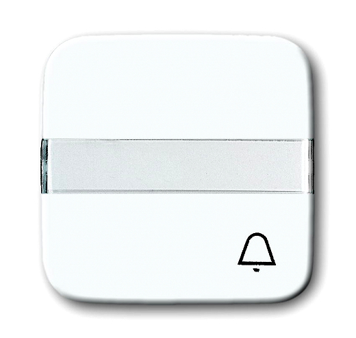 Busch & Jaeger 2506 N/KI-214 Wippe mit Beschriftungsfeld.