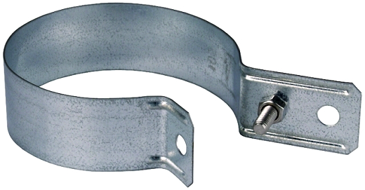 Regenrohrschelle D 100mm St/tZn m. Anschluss-Bohrung D 11mm