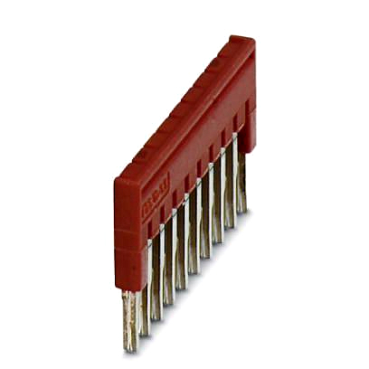 Steckbrcke 10polig rot, Rasterma:3,5mm