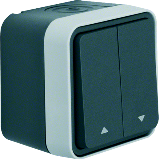 W.1 Jalousie-Serienschalter mit Symbol Pfeil, BERKER 30753525