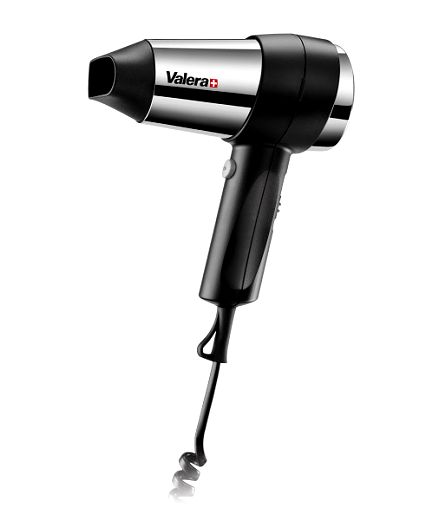 Haarf�n 1800W ein/aus-Druckschalter schwarz