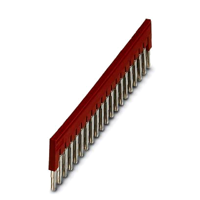 Steckbrcke 20polig rot, Rasterma:6,2mm