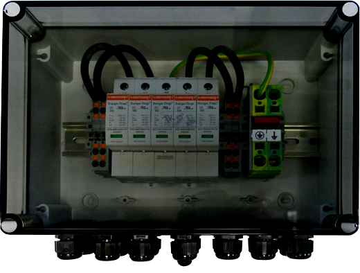 String box 2 MPP (Strings/MPP1-2)Type 1+2,5pol,Kabelverschr