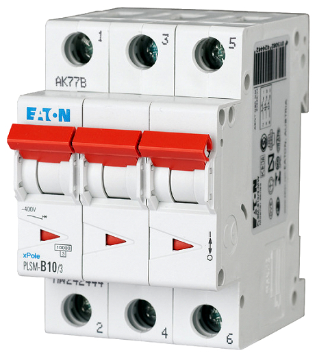 EATON PLSM-C10/3 LS-Schalter 10A/3pol/C