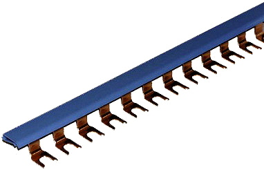 N-Schiene 1-Polig,Gabelausfhrung,10mm2,Fab: GE, 17,95 mm