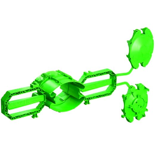 Betonbau Prefix�-Wandauslassdose, 1-teilig, Einbau�ffnung � 35 mm, Tiefe 91 mm