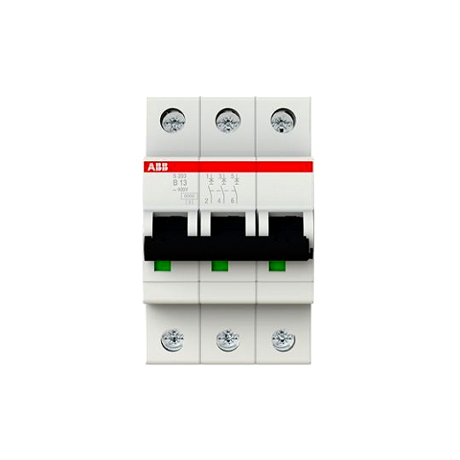 Automat LS-Schalter 13A/3pol/B 6 kA