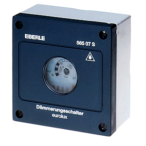 Dmmerungsschalter AC 230V, 1S, 10A, ca. 1...100Lux, IP 54