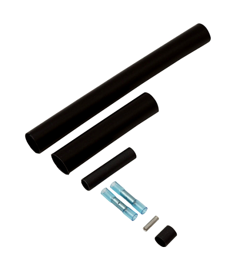 An- und Endabschlussgarnitur,in Schrumpftechnik