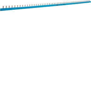 Nulleiterschiene,1polig,10q,gerade