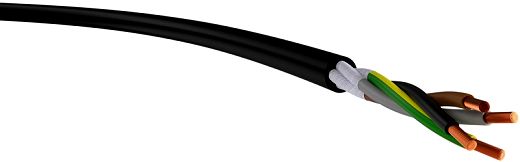 Gummischlauchleitung f�r mittlere mechanische Beanspruchung H07RN-F (GMS) 4G16 SW Eca