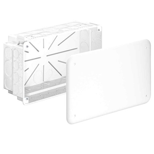 Unterputz Verbindungskasten, 240x142x87mm, halogenfrei, Deckel+Ger�teschrauben