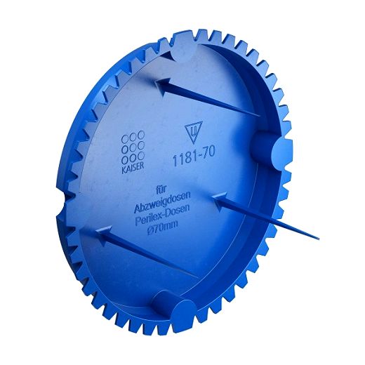 Unterputz Signaldeckel, f�r Einbau�ffnung � 70 mm