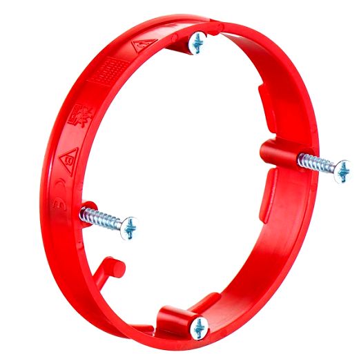Unterputz Putzausgleich-Ring,h=12mm, Schraubabstand 67mm, m