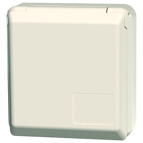 CEE-Wandsteckdose Cepex 16A 5p400V 6h IP44 perlwei�