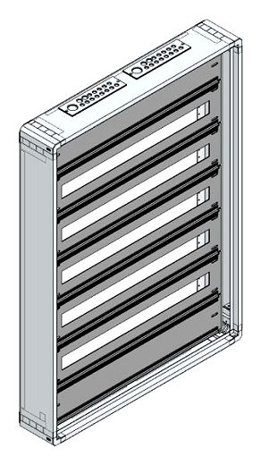 AP-Installations-Flachverteiler, 170TE o.RW, B765xH1055xT130