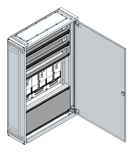 AP Z�hlerverteiler+RW N� Netzf�r TN-Netz, au�en B775xH1215x