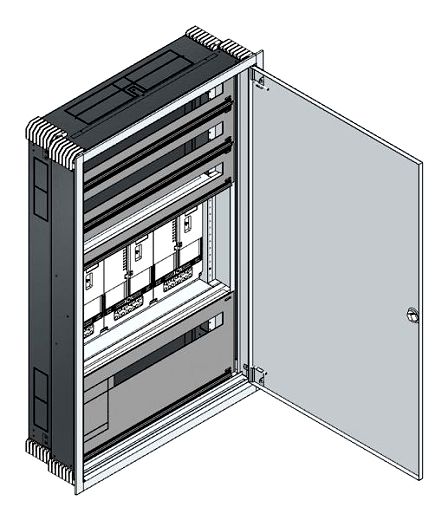 UP Z�hlerverteiler+PW+UM O�, Salzburg f�r TN-Netz, au�en B79