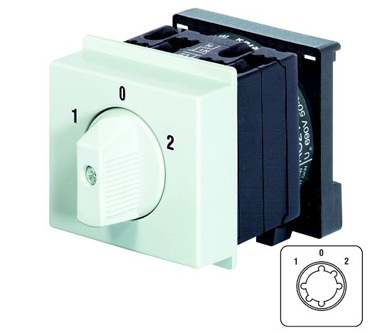 Umschalter 20A, 1-polig '1-0-2'