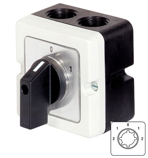 Polumschalter 1 Dahlanderwickl. 2 Drehricht. 2-1-0-1-2