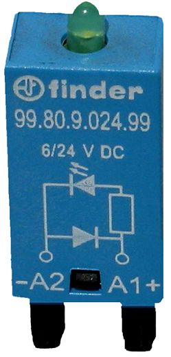 Modul, Freilaufdiode und gr�neLED, 6 bis 24VDC
