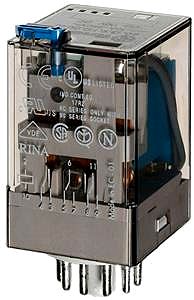 Steckrelais, 3 W 10A, Spule 110VDC