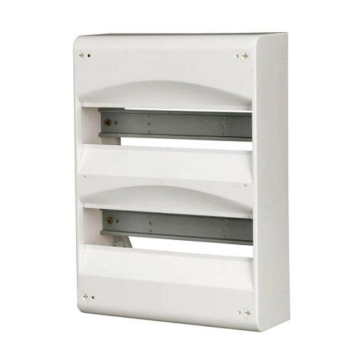 Kleinverteiler AP,2x13TE,o.T�r,m.R�ckw.,B250xH350xT94mm