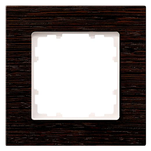 MIRO Rahmen 1-Fach Holz wengeFarbton durch Beizung