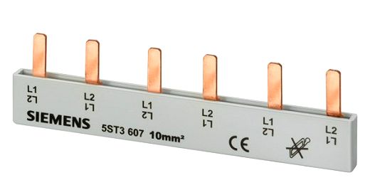 Stiftsammelschiene ber�hrungssicher, 16mm2 2-phasig, 1016mm