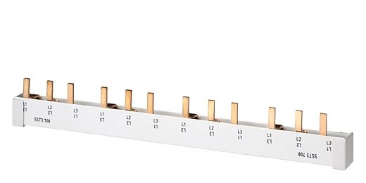 Stiftsammelschiene ber�hrungssicher, 16mm2 4-phasig, 1016mm