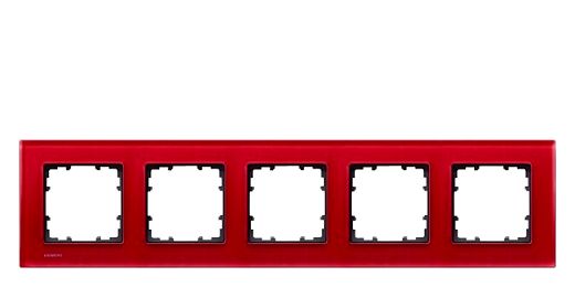 DELTA miro Glas orient Rahmen5-fach